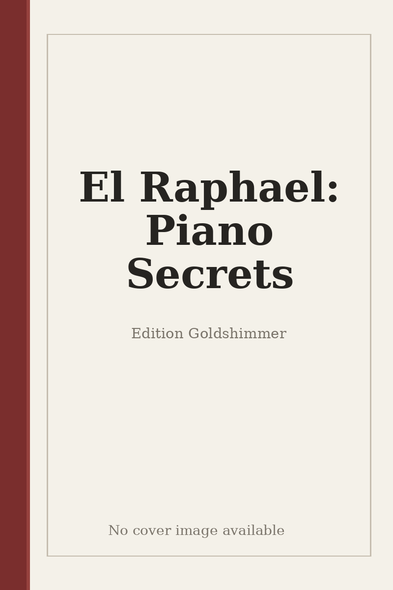 El Raphael: Piano Secrets - no cover image available
