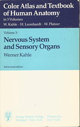 Nervous System and Sensory Organs (v. 3) (Thieme flexibook)