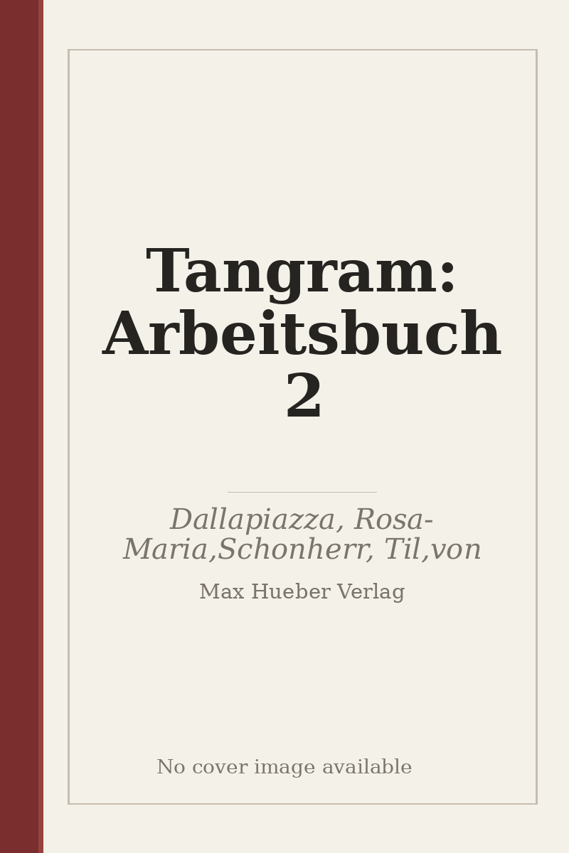 Tangram: Arbeitsbuch 2 - no cover image available