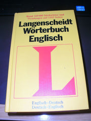 Langenscheidt bilingual dictionaries: Langenscheidts Universalworterbuch D/E E