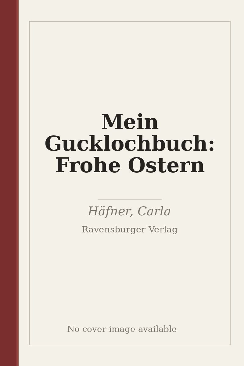 Mein Gucklochbuch: Frohe Ostern - no cover image available