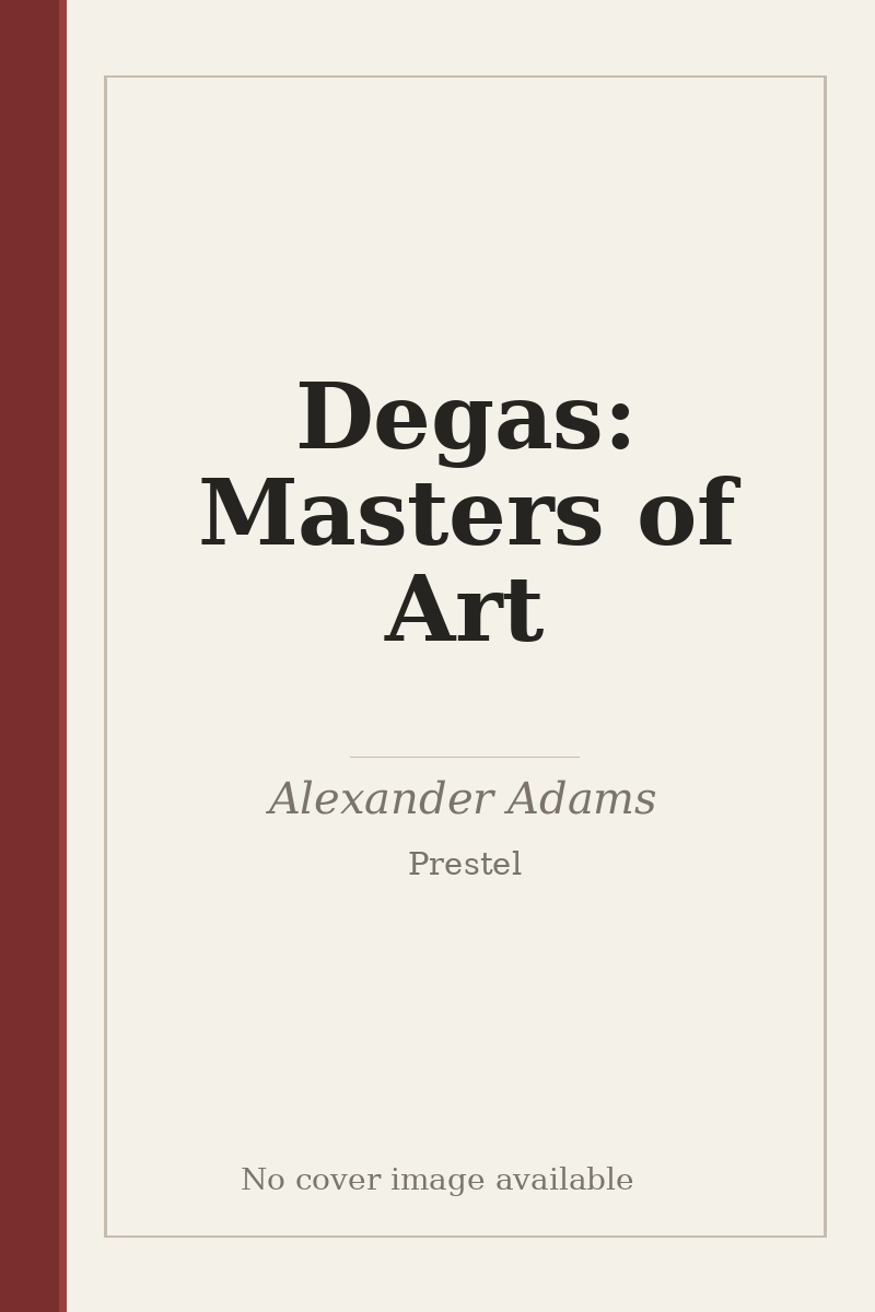 Degas: Masters of Art - no cover image available