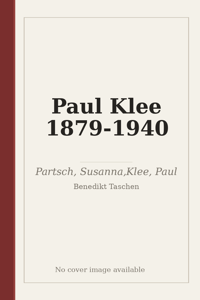Paul Klee 1879-1940 - no cover image available