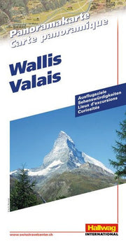 VALAIS CARTE PANORAMIQUE