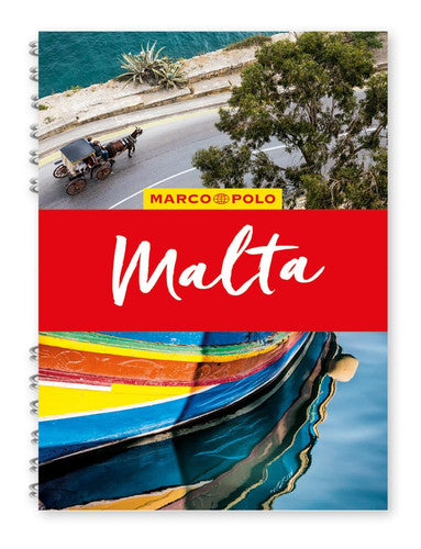 Malta Marco Polo Travel Guide - with pull out map (Marco Polo Spiral Travel Guides)