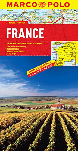 France Marco Polo Map
