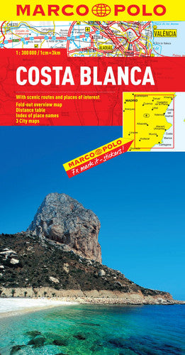 Costa Blanca Marco Polo Map (Marco Polo Maps)