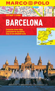 Barcelona City Map (Marco Polo City Maps)