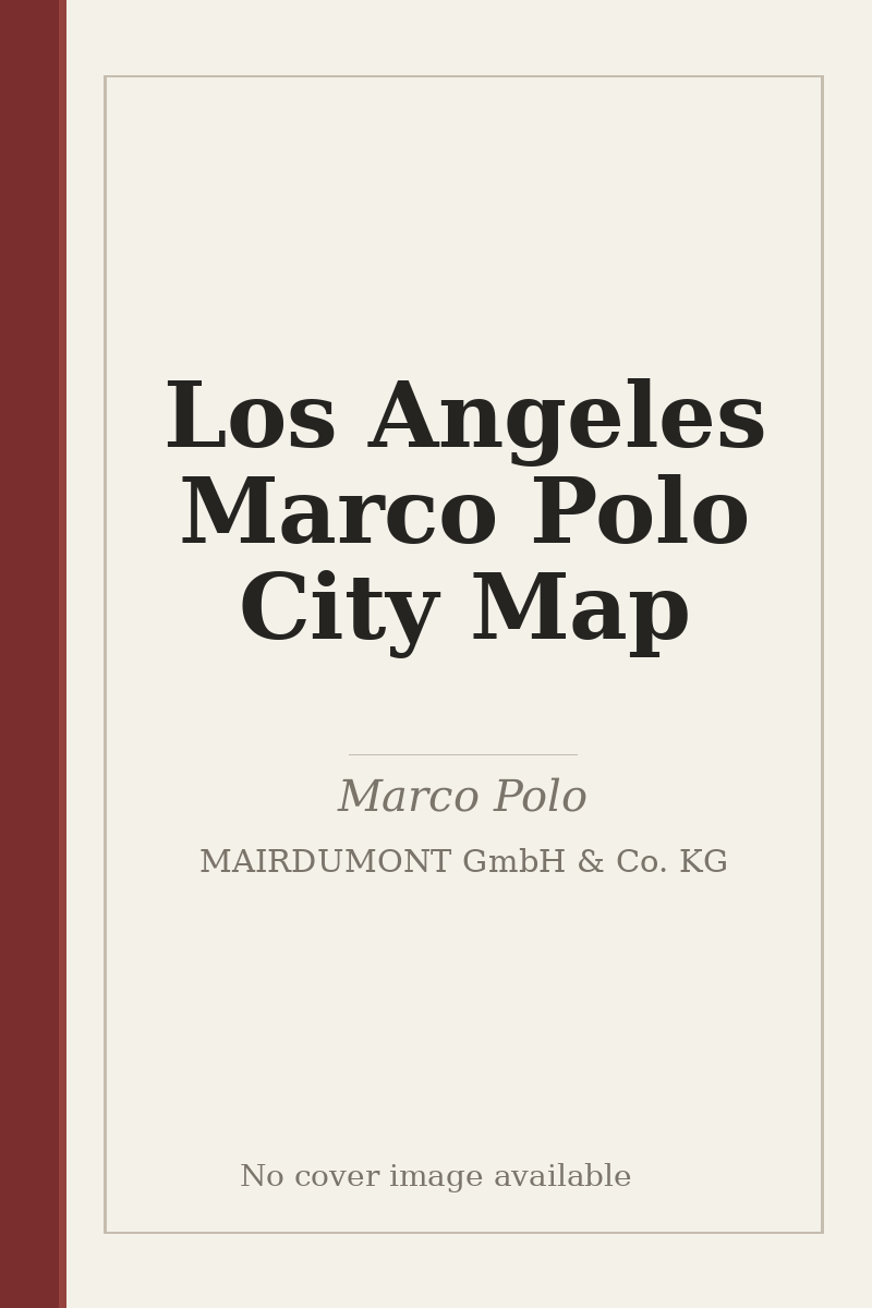 Los Angeles Marco Polo City Map - no cover image available