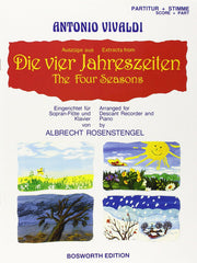 Die Vier Jahreszeiten (AuszuGe): FuR SopranblockfloeTe Und Klavier