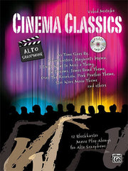 Cinema Classics for Alto Sax: Book & Mp3 Cd