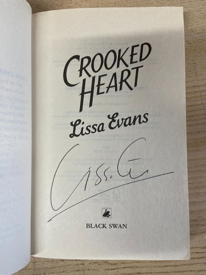 Crooked Heart - Lissa Evans - Signed