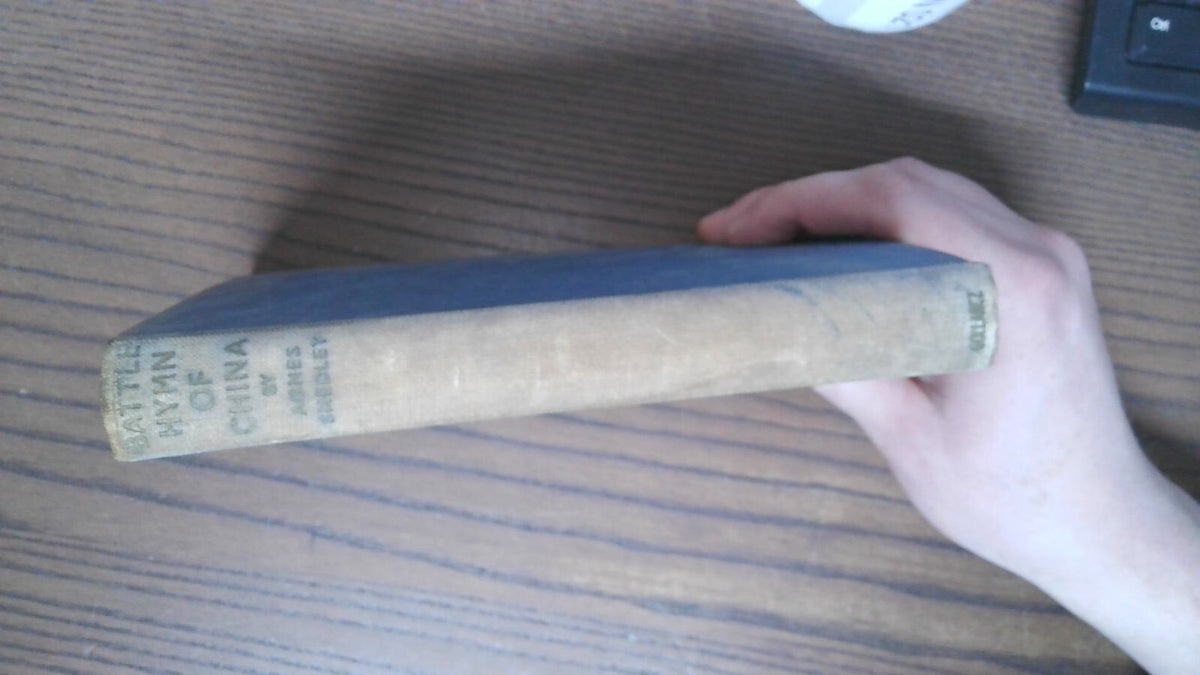Battle Hymn of China, Agnes Smedley, 1944, Richard Clay Book