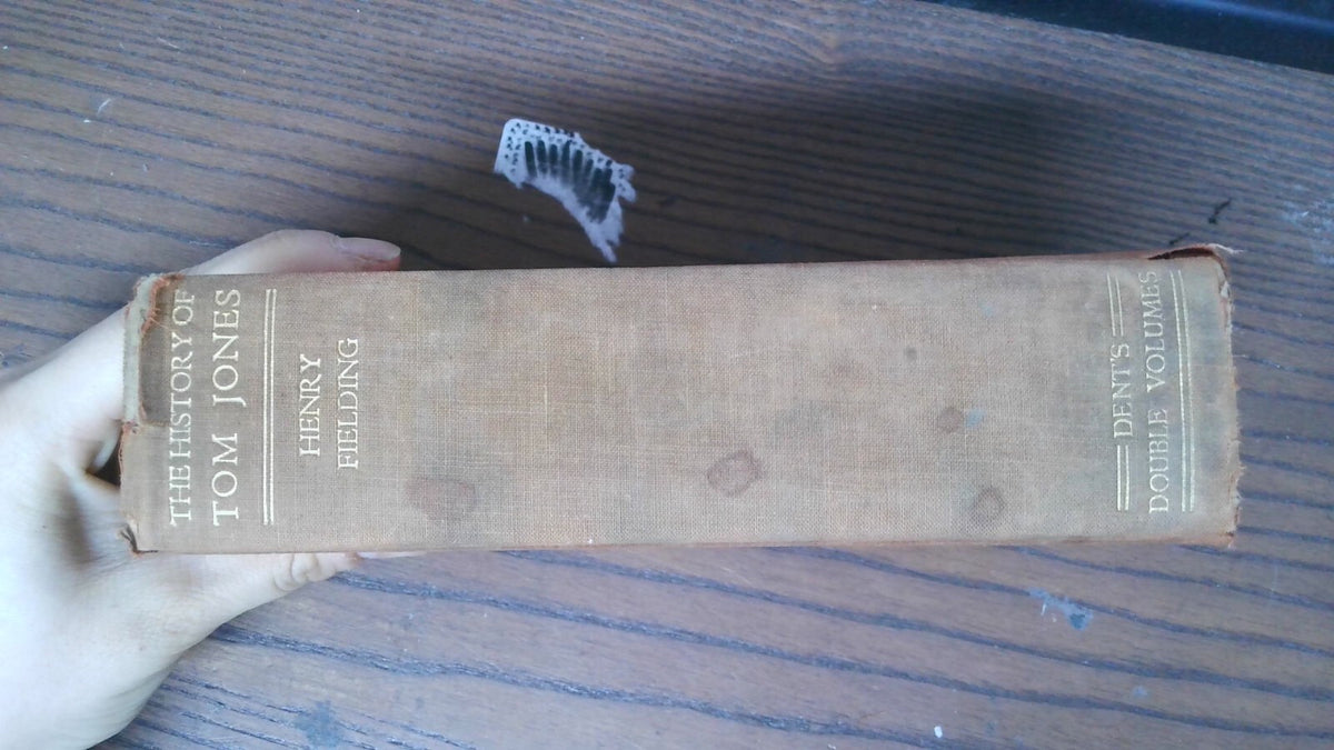 The History of Tom Jones by Henry Fielding, 1749, Dent's Book
