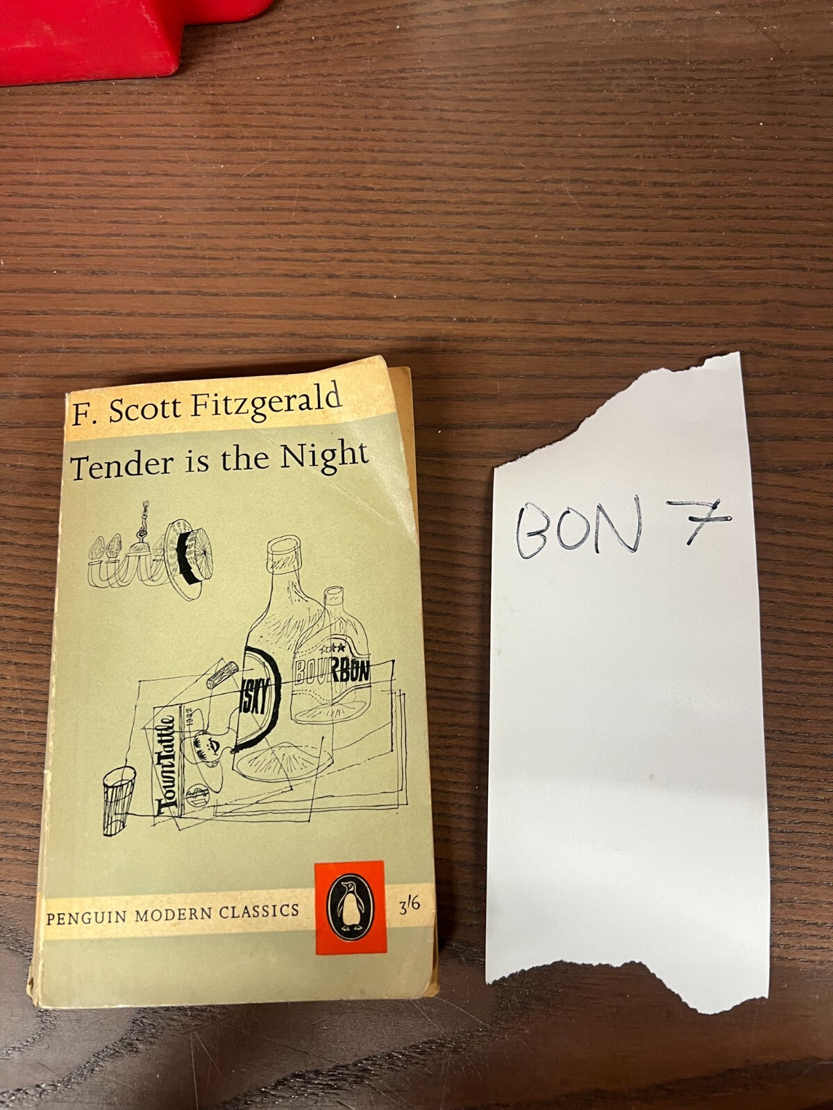 Tender is the Night, F. Scott Fitzgerald, Penguin, 1961