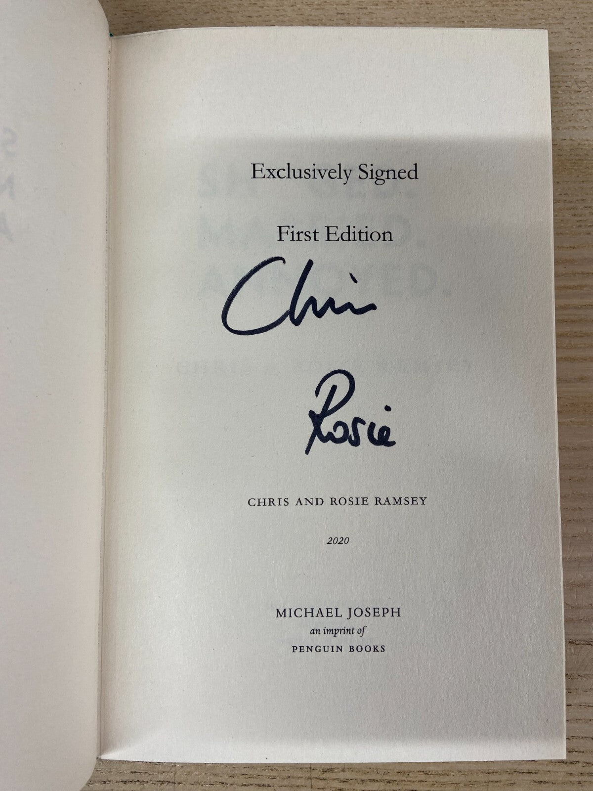 Sh**ged Married Annoyed - Chris & Rosie Ramsey - Signed