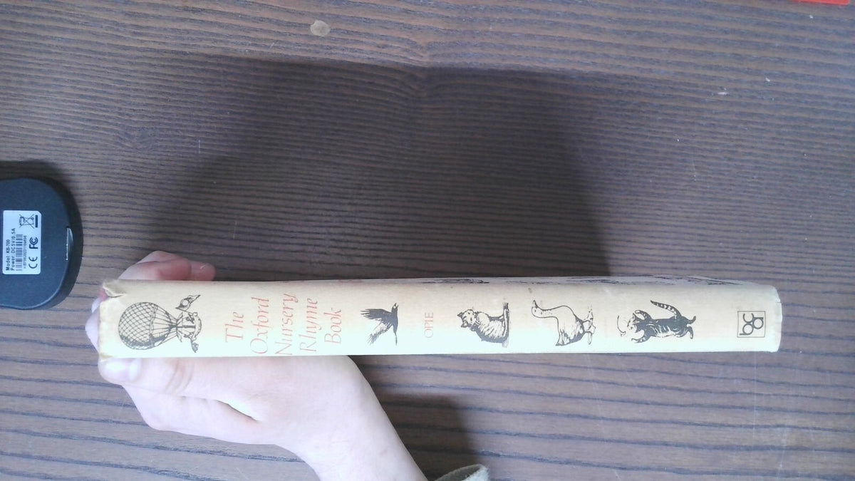 The Oxford Nursery Rhyme Book by Iona and Peter Opie, 1974, Book Club Book