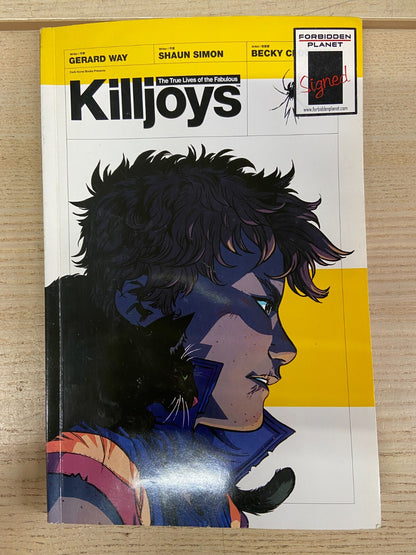 Killjoys - Gerard Way, Shaun Simon, Becky Cloonan - Signed by Becky