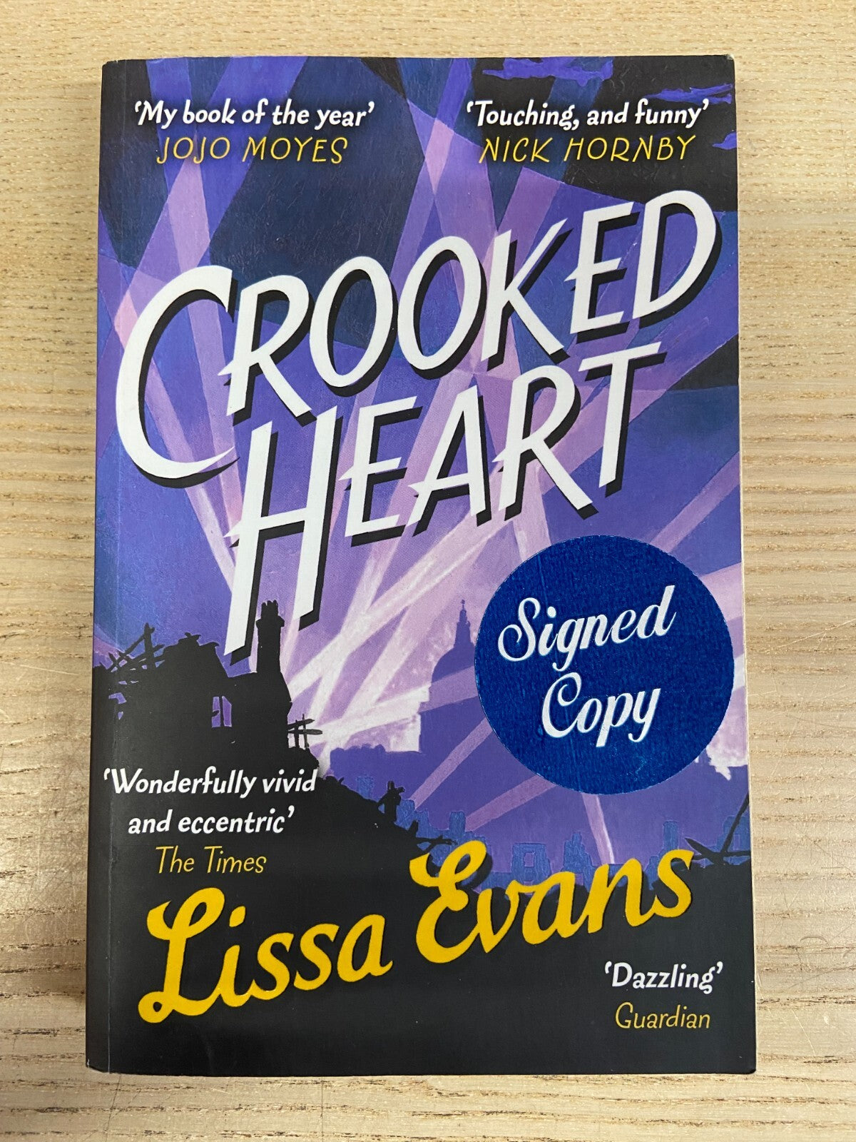 Crooked Heart - Lissa Evans - Signed