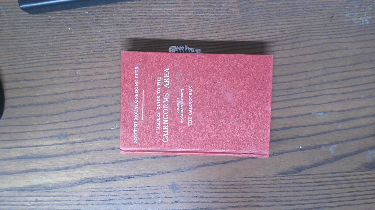 Climber's Guide to The Cairngorms Area vol 1