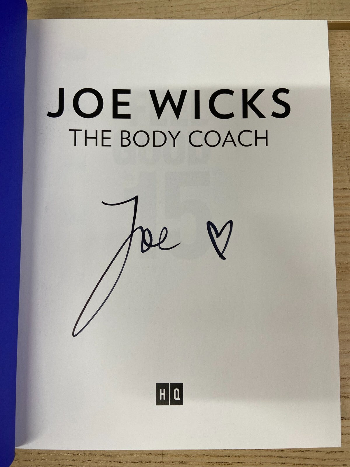 Feel Good in 15 - Joe Wicks - Signed