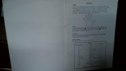 Diagrammatic Chords for Electronic Organ Bert Kempster Rare