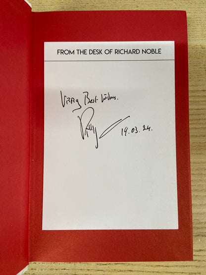 Take Risk! - Richard Noble - Signed