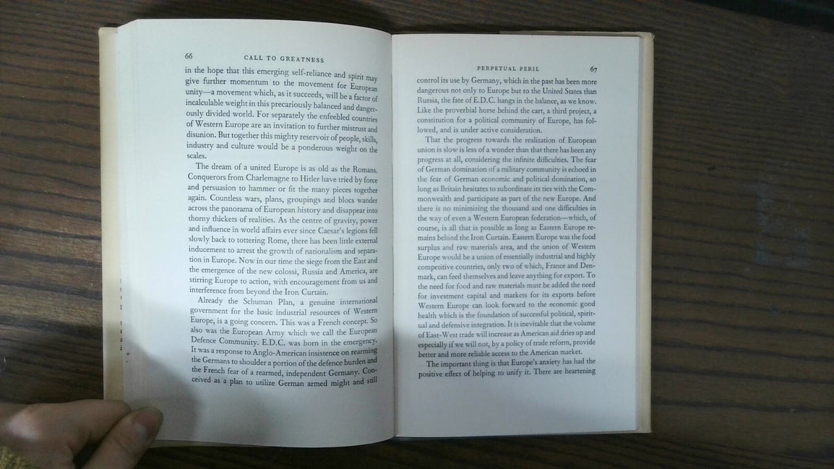 Call to Greatness, Adlai E. Stevenson, 1954, Rupert Hart-Davis