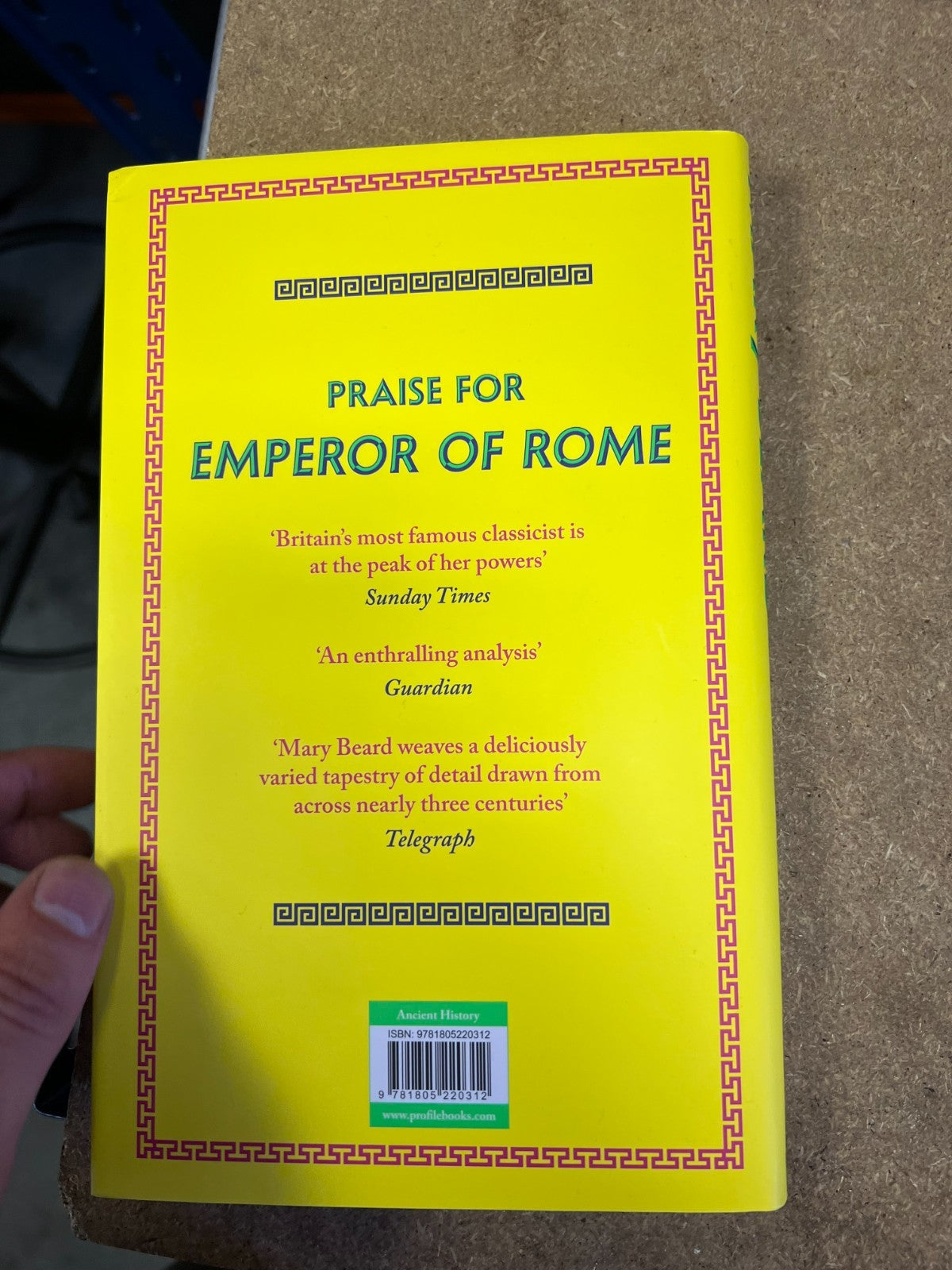 Signed Book - Talking Classics by Professor Mary Beard