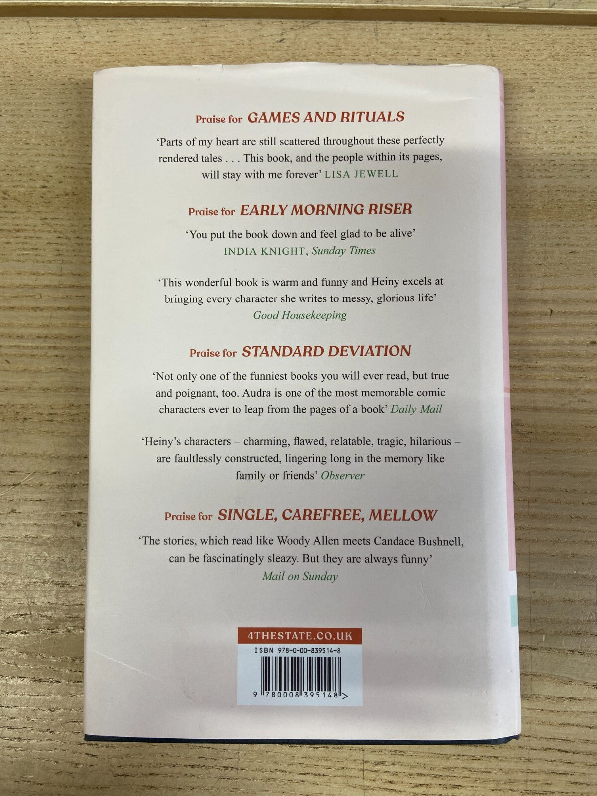 Games and Rituals - Katherine Heiny - Signed
