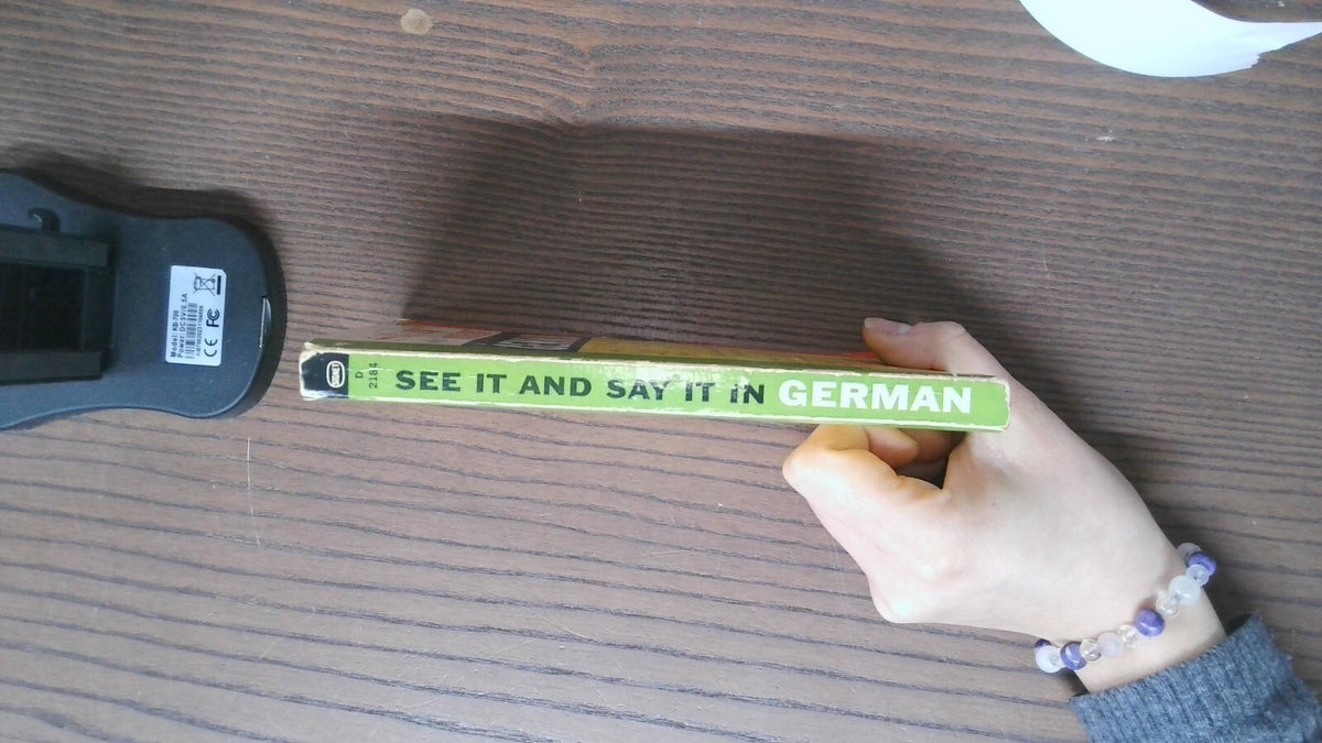 See It And Say It In German, Margarita Madrigal, 1964, A Signet Language Book