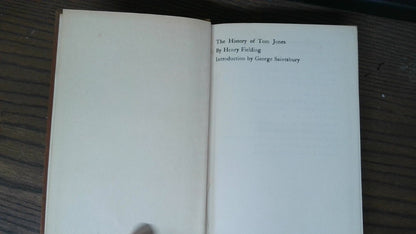 The History of Tom Jones by Henry Fielding, 1749, Dent's Book