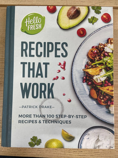 Hello Fresh, Recipes That Work - Patrick Drake - Signed