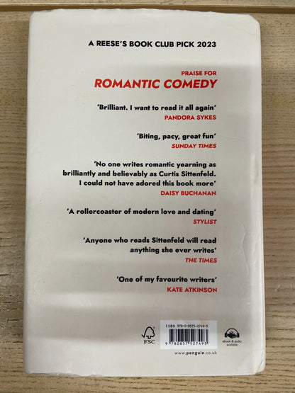 Romantic Comedy - Curtis Sittenfeld - Signed