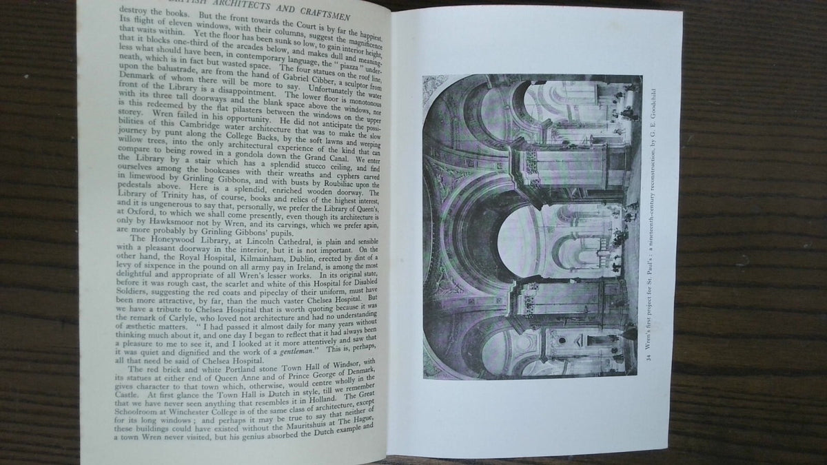 British Architects And Craftsmen, Sacheverell Sitwell, 1945, B T Batsford Book