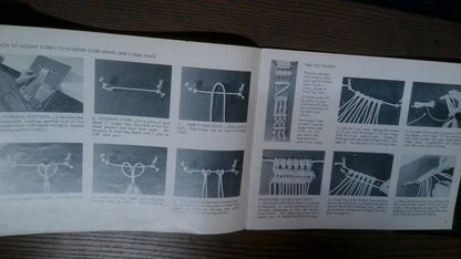 1971 MACRAME HP400 Lynn Paulin Vintage Instruction Book
