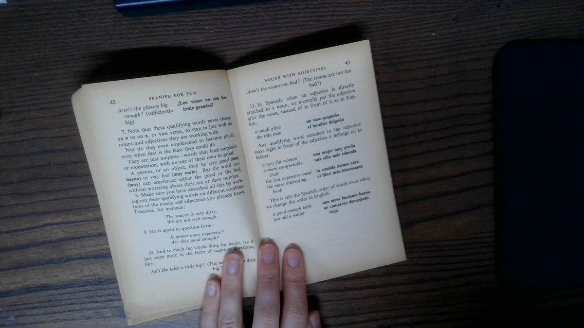 Spanish For Fun by Leslie Charteris First Edition 1964 Rare