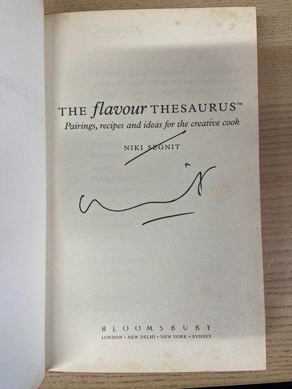 The Flavour Thesaurus - Niki Segnit - Signed