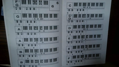 Diagrammatic Chords for Electronic Organ Bert Kempster Rare
