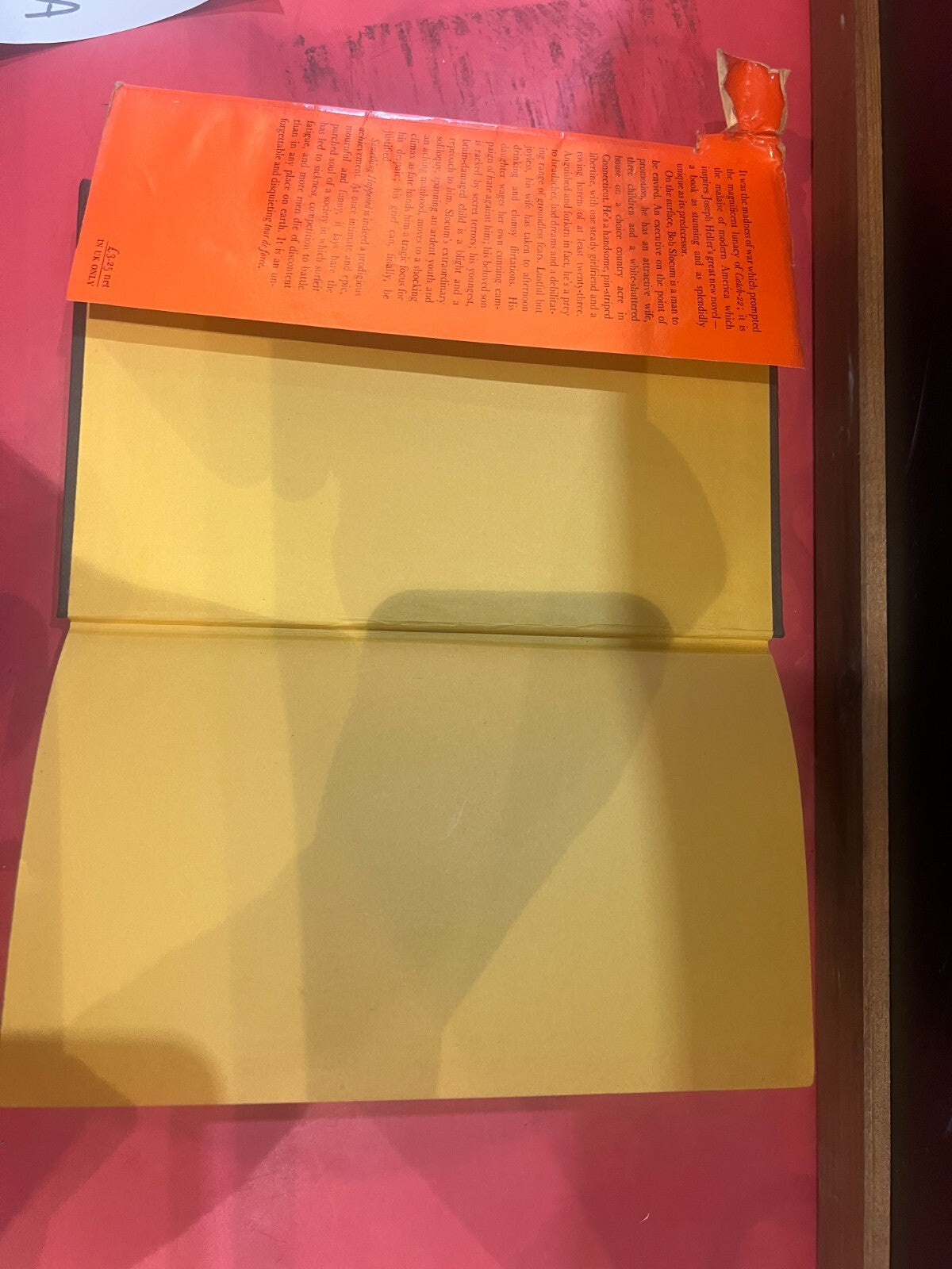 Joseph Heller Something Happened 1974 Jonathan Cape