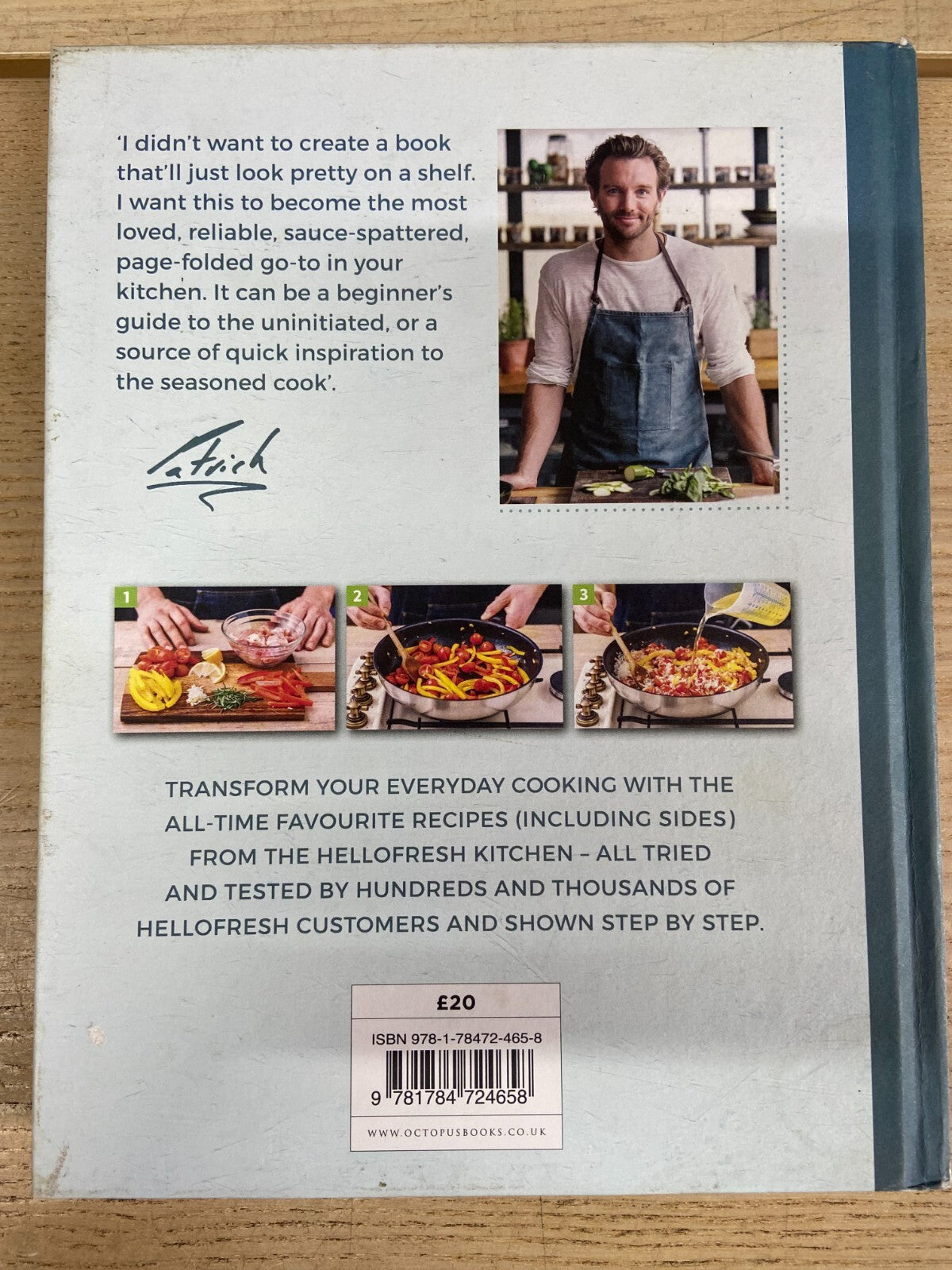 Hello Fresh, Recipes That Work - Patrick Drake - Signed