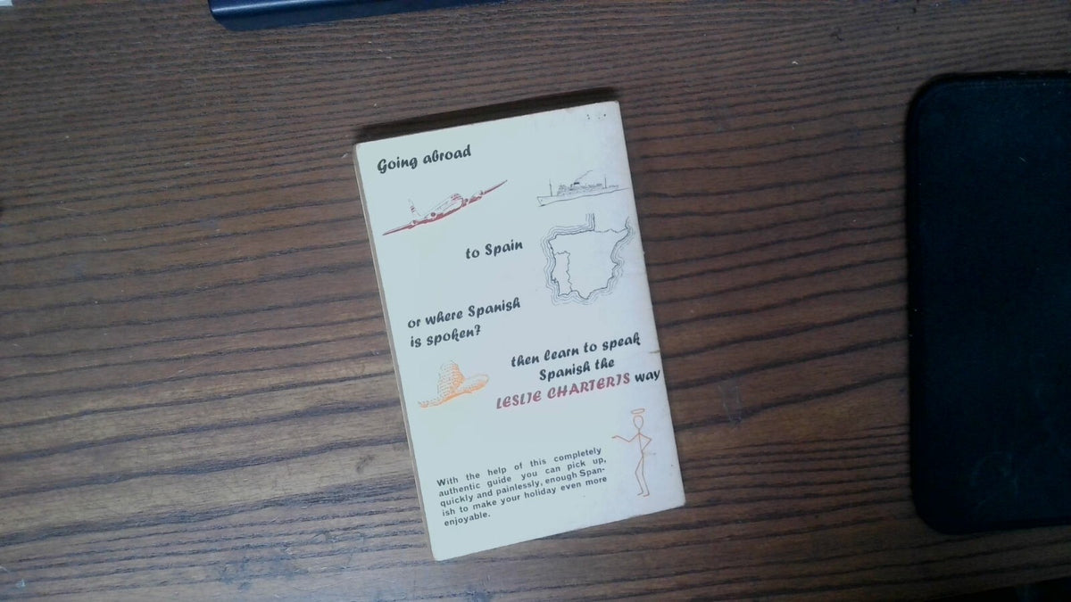 Spanish For Fun by Leslie Charteris First Edition 1964 Rare