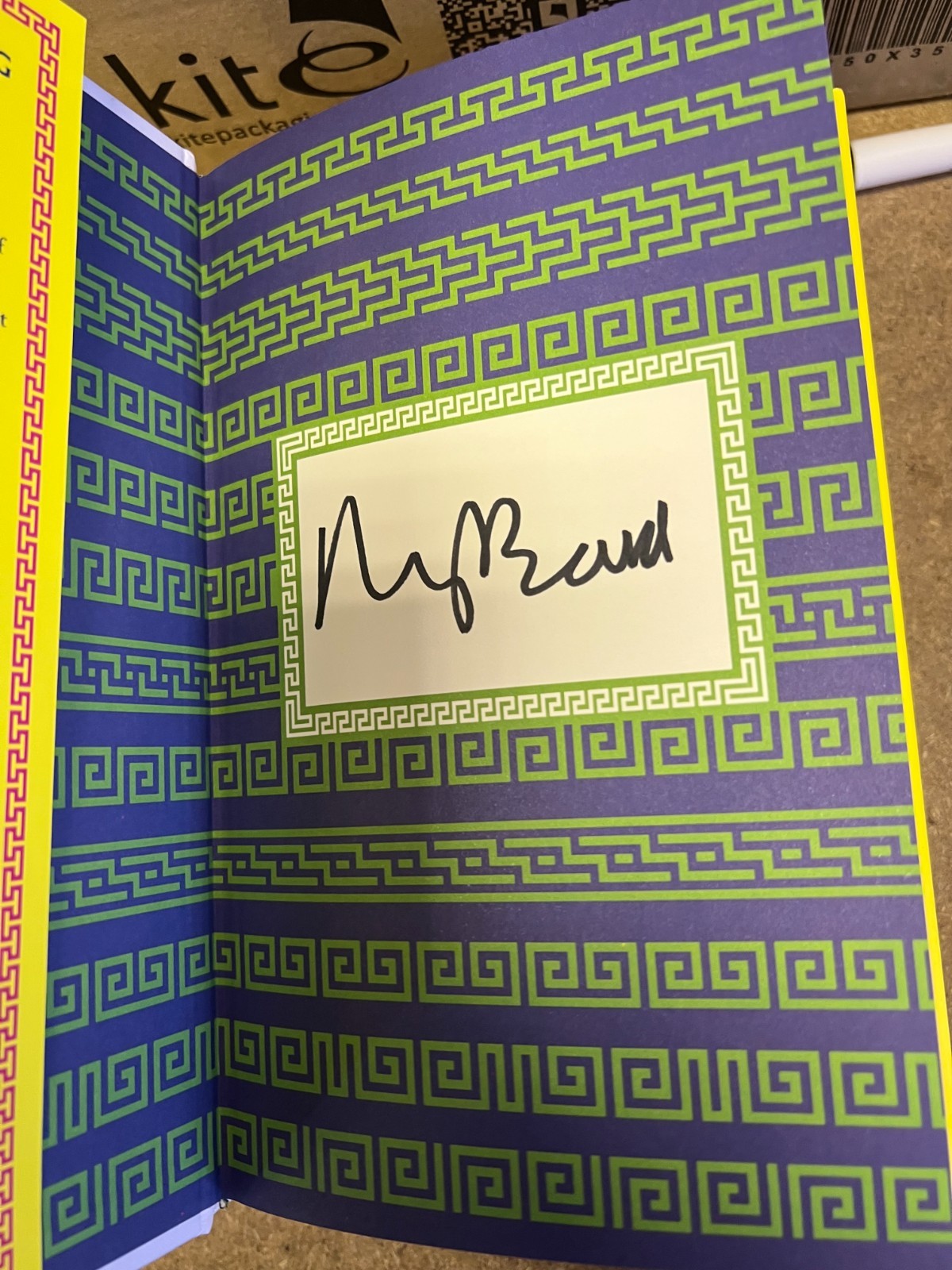 Signed Book - Talking Classics by Professor Mary Beard