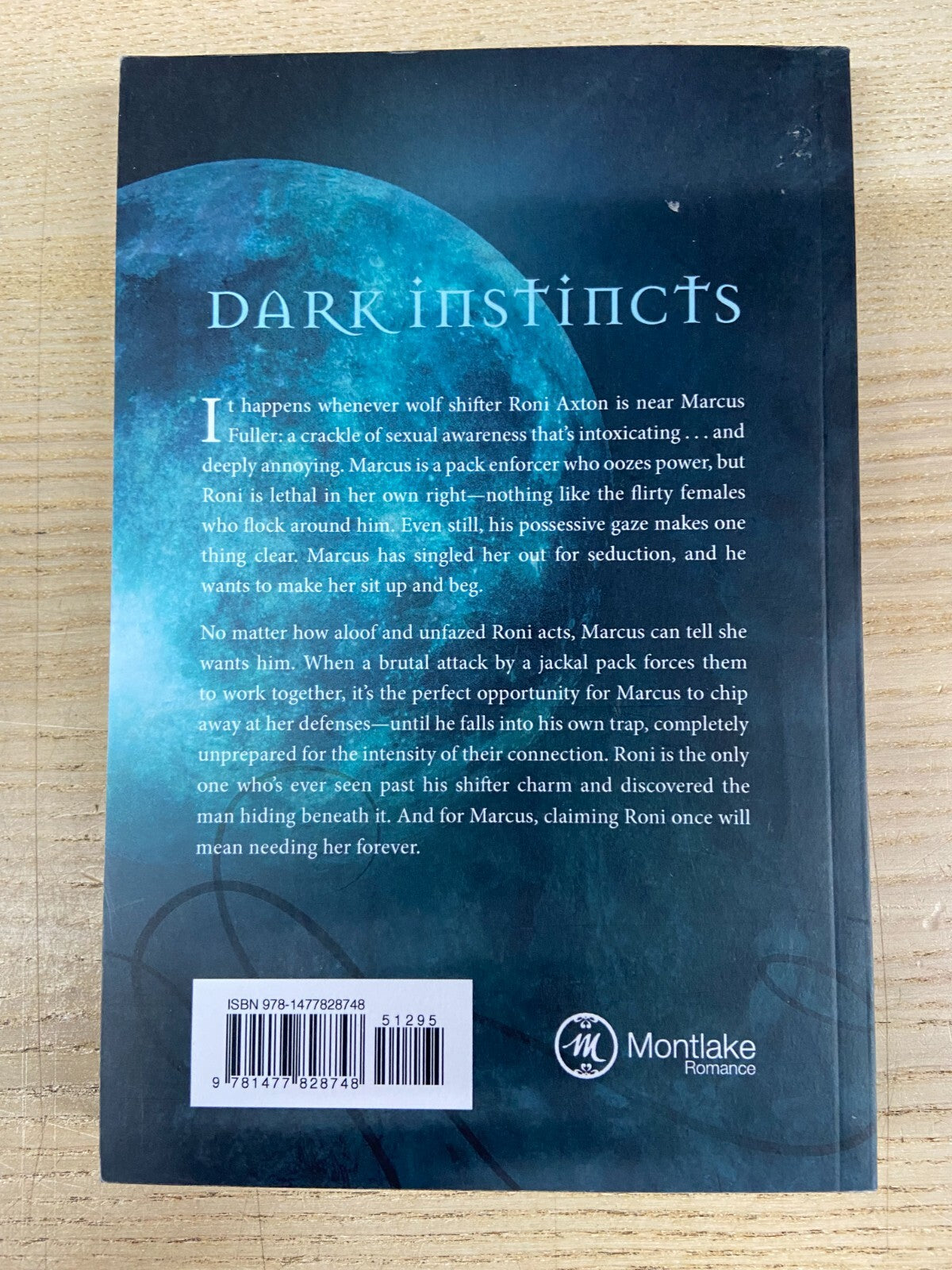 Dark Instincts - Suzanne Wright - Signed
