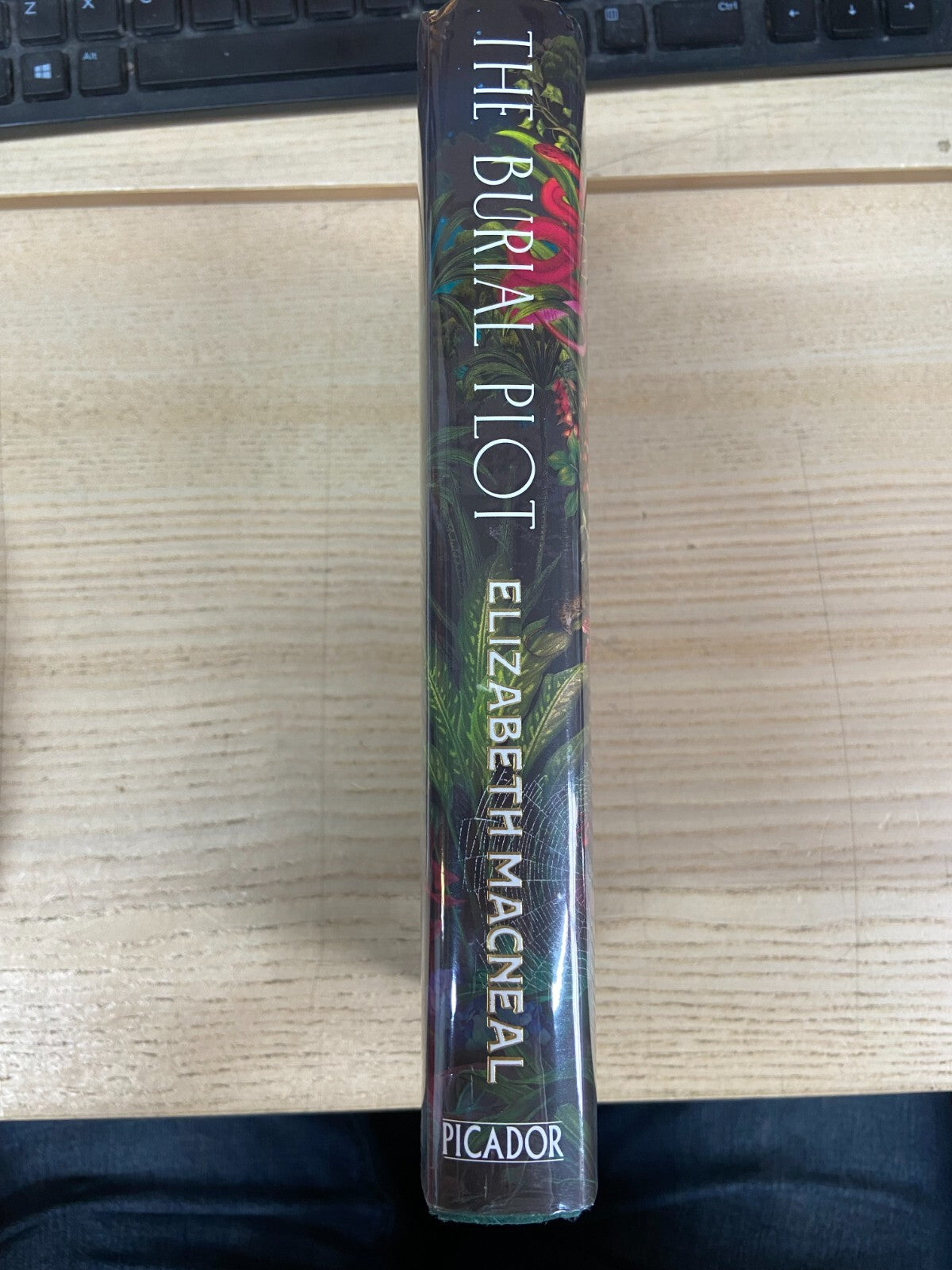 The Burial Plot - Elizabeth Macneal - Sprayed Edge - Signed