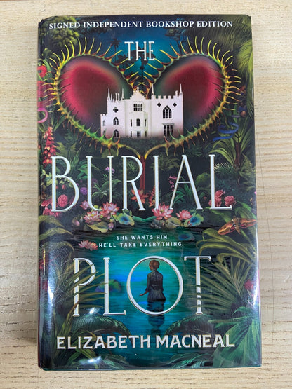 The Burial Plot - Elizabeth Macneal - Sprayed Edge - Signed