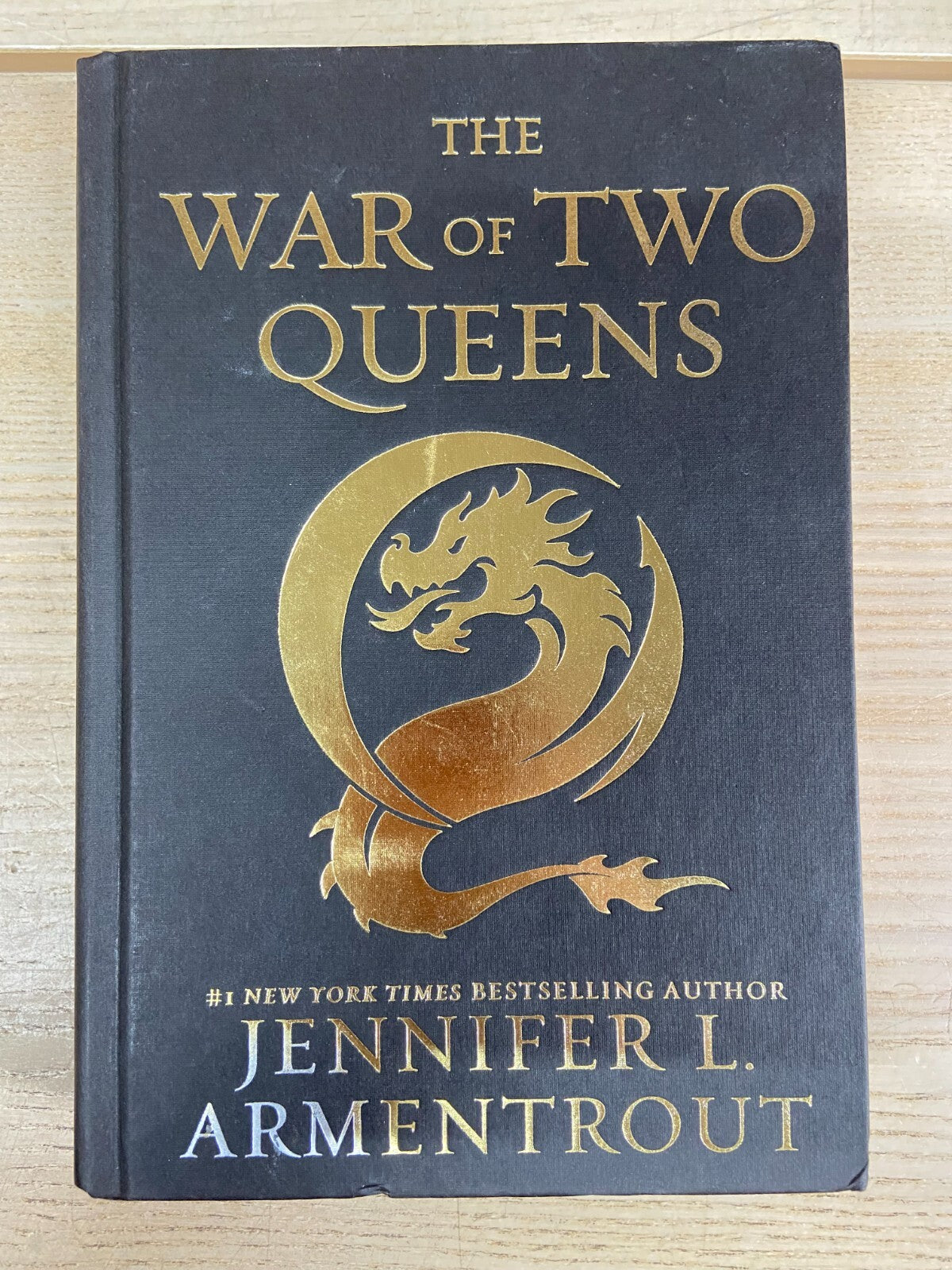 War of Two Queens Jennifer L Armetrout Signed Book