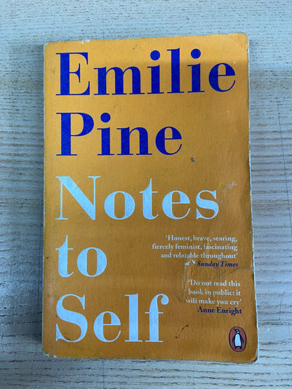 Emilie Pine - Notes to Self - Signed