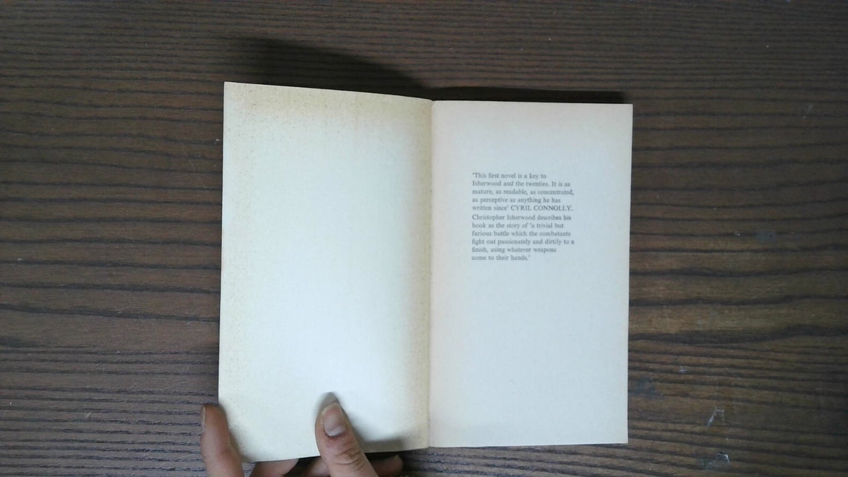 All The Conspirators, Christopher Isherwood 1967, Sphere Books