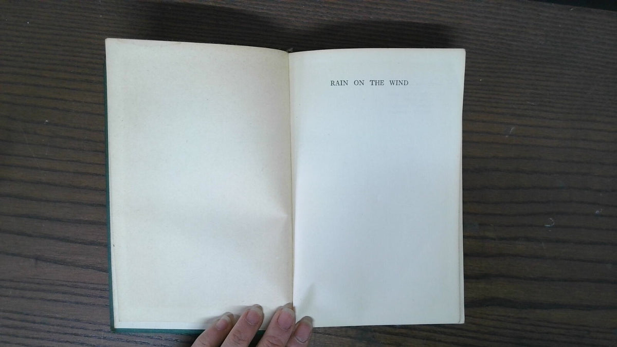 Rain on the wind, MACKEN, WALTER, 1952, Reprint Society Ltd.